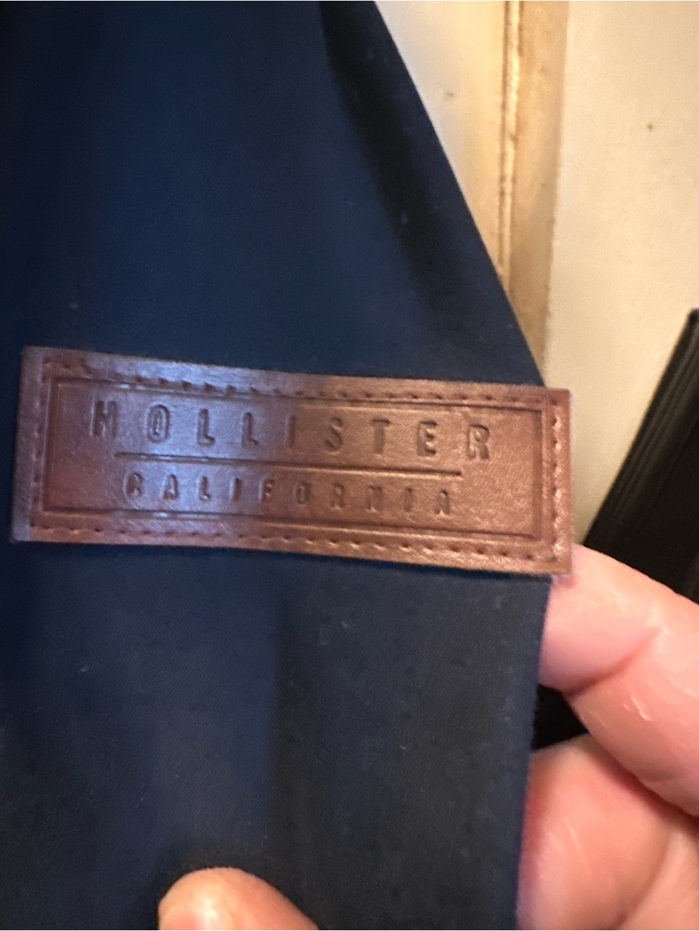 Hollister Navy Jacket - Picture 4 of 7